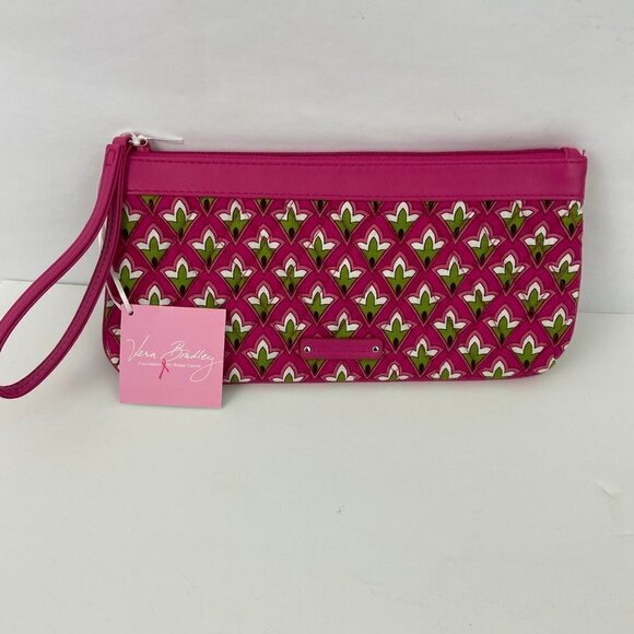 Vera Bradley Trimmed Wristlet in Petite Pi… - Picture 4 of 6